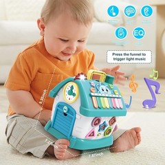 8 in 1 Functional Musical House Educational Baby Toys 12-18 Months Montessori