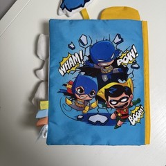 NWOT My First Comic Soft Book DC Comics Batman Brave Little Heroes Baby Crinkle