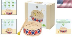 Wooden Toddler Drum Toy | Eco-Friendly Percussion Instrument