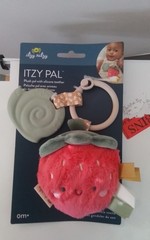 Itzy Ritzy Pal Plush + Silicone Teether Strawberry 0 Months +