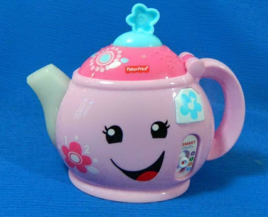 Fisher Price Laugh & Learn Smart Stages Sweet Manners Teapot Musical Toy
