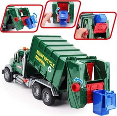 Kids Toys for 3 4 5 6 7 Years Old Boys, 15″ Large Tow Truck Toy,Friction Powered
