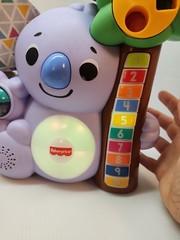Fisher Price Interactive Linkimals Lot Owl & Koala, Moose Learn ABC Lights Toy