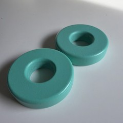 Lovevery Babbler Play Kit Montessori 13-15m Flexible Wooden Stacker Teal Ring