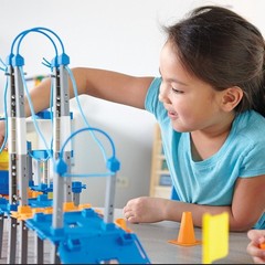 STEM Toy City Engineering Design Building Set 89 Pieces Kids Problem Solving