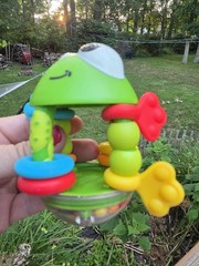 Infantino Flip Flop Frog Rattle BPA-Free Easy To Grip Toy For 0+ Months Babies