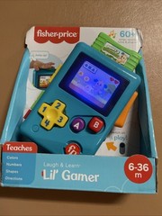 NEW Fisher-Price Laugh & Learn Lil’ Gamer Activity Toy Songs Sounds Tunes 6-36 m