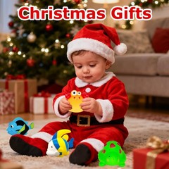 Bath Toys for Kids Ages 1-3 – Christmas Stocking Stuffers – Birthday Small