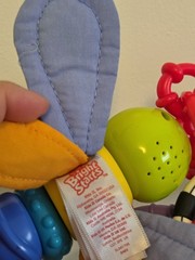 Bright Starts Twisty Bug Dragonfly/Butterfly Rattle Not tested