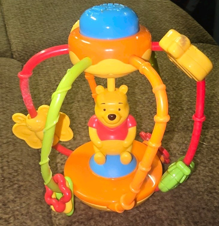 Disney Baby Winnie The Pooh Activity Ball Toddler … Childrens Learning Toy