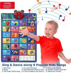 Toddler Educational Toy – Interactive Alphabet Wall Chart