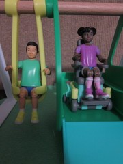 Lovevery The Connector Friends & Swing Set Figures Wheelchair
