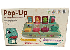 Pop Up, Fully mobilize hand eye coordination, infant and child teaches, NWB