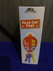 Mini Explorers First Car Keys Toy Keys w/ 5 Sounds, BPA Free, 12+ Months
