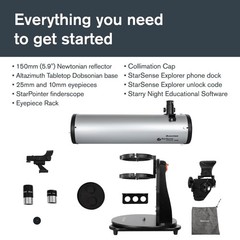 Celestron StarSense Explorer 150AZ App-Enabled Telescope150mm Tabletop Dobsonian