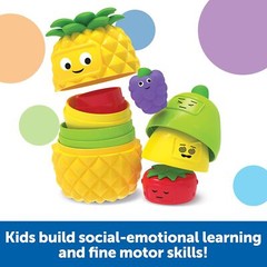 Big Feelings Nesting Fruit Friends Toddler Emotional Learning Toy