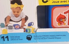 Baby Einstein Connectable Dive & Soar Magnetic Activity Blocks Steam Play (PT10
