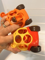 Oball Disney Winnie The Pooh & Friends Tigger Go Grippers Roll Along Baby Toy
