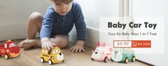 Montessori Baby Toy Cars for 1 Year Old Toddler Birthday Gift Toys Cartoon Car
