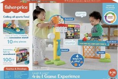 Fisher Price Laugh and Learn 4-in-1 Game Experience Play Center NIB