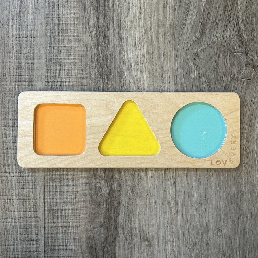 Lovevery Geo Shapes Puzzle Replacement Board