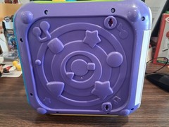 LEARNING INTERACTIVE SQUARE CUBE EDUCATIONAL TOY, SINGS SONG, LIGHTS UP