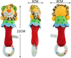 Sonajeros Suaves para Bebe Juguetes de Agarre Manual para Desarrollo Infantil