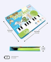 My First Piano Book – Educational Musical Toy for Toddlers Kids Ages 3-5 – I…