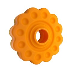 Fat Brain Toys – SpinAgain 4.5” Spinning Stacker Toy Replacement Part Orange
