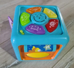 Multicolored Toddlers Cube Toy Multifunctional