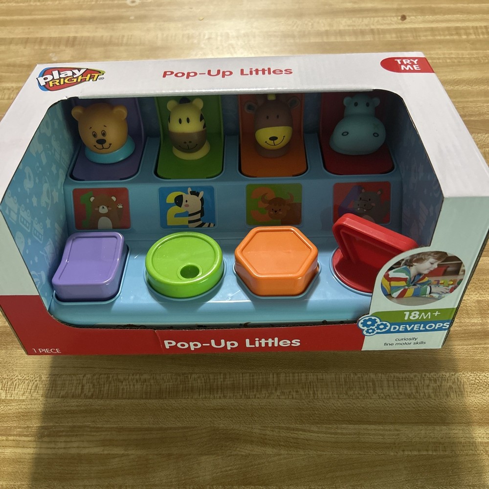 Pop Up, Fully Mobilize Hand Eye Coordination Curiosity Fine Motor skills