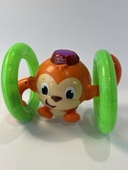 Bright Starts Roll & Glow Monkey With Lights & Music For Babies