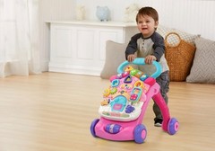 VTech Stroll & Discover Activity Walker – Pink with Accessories, Baby and Toddle