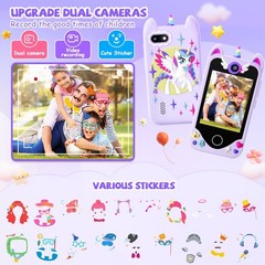 Kids Smart Phone for Girls Gifts – Toddler Christmas Birthday Gift for Age 3