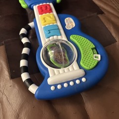 Baby Einstein Rock Light And Roll Guitar Musical Toy Infant Toddler Tested