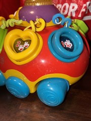 VTG Vtech Crazy Legs Learning Bug Musical Talking Shapes Colors Toddler Pull Toy