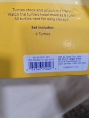 Gigglescape Turtle Pull Along Toy Fun Nesting & Movement Play Ages 18+