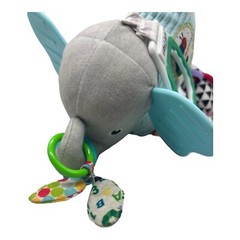 World Of Eric Carle Developmental Elephant Plush Stroller Car Seat Toy #96625