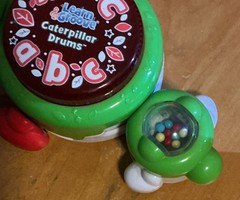 Leapfrog Learn & Groove Caterpillar Drums 6 Months And Up Tested And Works
