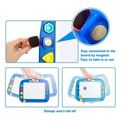 SGILE Toddler Toys for Kids, Large Magnetic (16.5″ x 12.5″), Blue