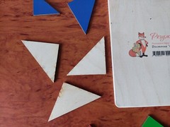 Ukrainian wooden colored Puzzles for children’s development. Ukraine. # #