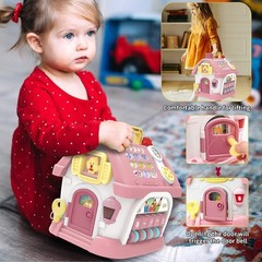 8 in 1 Functional Musical House Educational Baby Toys 12-18 Months Montessori