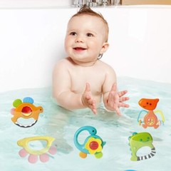 Baby Rattle and Teether Set Musical Early Educational Toys for Infants