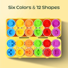 Montessori Matching Egg Toy Set