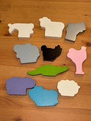 Melissa & Doug replacement puzzle pieces Letters Animals And More YOU CHOOSE