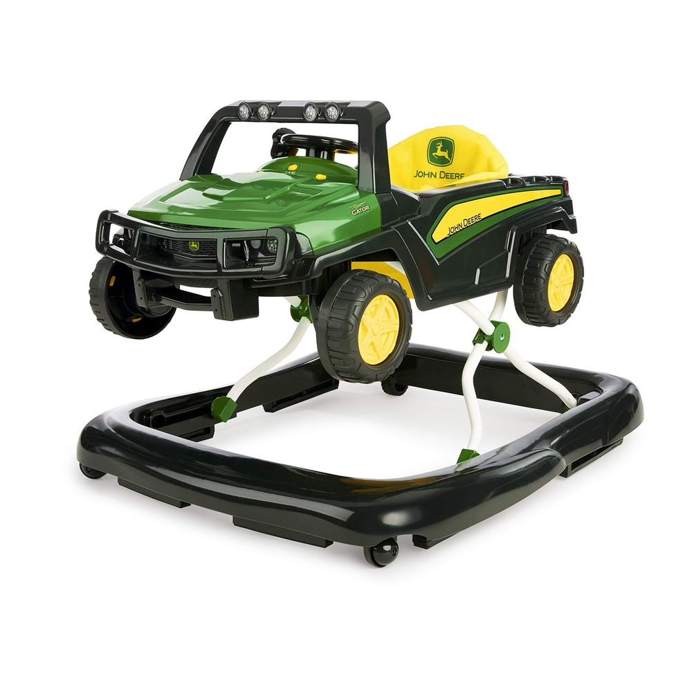 Bright Starts John Deere 4in1 Gator Green Baby Activity Center & Push Walker …