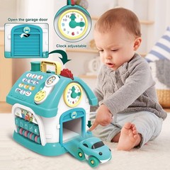 8 in 1 Functional Musical House Educational Baby Toys 12-18 Months Montessori
