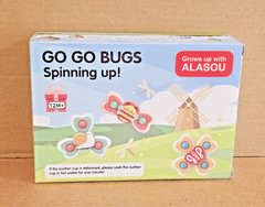 New in Box Alasou Cute Rotary Windmill (3 Count) Snail, Bee, Butterfly BNSB