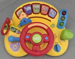 Vtech Turn and Learn Driver Lights And Sounds Tested And Working Good Condition