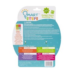 Smart Steps Gadget Gears Counting Toy Small to Medium, Multi Color